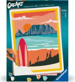 Ravensburger Malen Und Zeichnen>Sunset at the Beach - Malen nach Zahlen