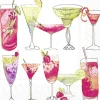 IHR Servietten Und Serviettenringe|Servietten>SWEET COCKTAILS white Cocktail-Servietten C 701890
