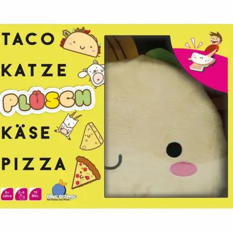 Asmodee Familien- Und Gesellschaftsspiele>Taco Katze Plüsch Käse Pizza
