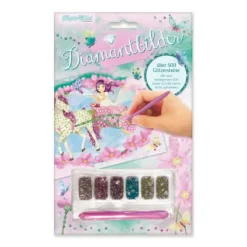 Mauder Verlag Basteln>TapirElla Diamantbilder Einhorn und Elfe