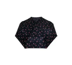 Smati Geschenkideen>Taschenschirm mit Federmuster, L28cm, Ø97cm