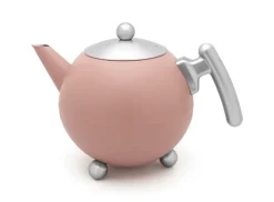Bredemeijer GmbH Teezubereitung>Teekanne Duet Bella Ronde 1,2L rosa matt