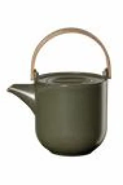 Asa Selection Farbe>Teekanne mit Holzgriff, nori 1,0 L