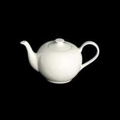 Dibbern Weiß>Teekanne rund 0,40 l Classic Weiss Fine Bone China