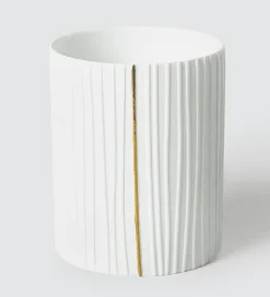 Räder Kerzen, Leuchter Und Zubehör>Teelichthalter ,,Plissiert " D.9cm H.11cm