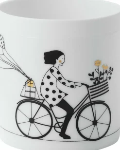 Räder Kerzen, Leuchter Und Zubehör>Teelichthalter Radfahren D.5,1cm H.5,5cm