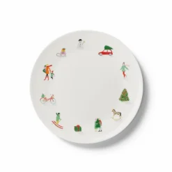 Dibbern Weihnachten>Teller flach 24 cm Noel Fine Bone China
