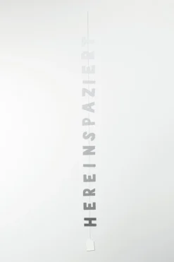 Räder Wand- Und Fensterdekoration>Textkette „Hereinspaziert", L 123 Cm