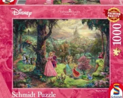 Schmidt Spiele Erwachsenenpuzzle>Thomas Kinkade: Dornröschen - Puzzle 1000 Teile