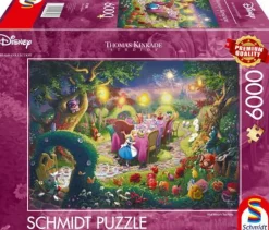 Schmidt Spiele Erwachsenenpuzzle>Thomas Kinkade: Mad Hatter’s Tea Party - Puzzle 60