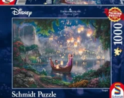 Schmidt Spiele Erwachsenenpuzzle>Thomas Kinkade: Rapunzel - Puzzle 1000 Teile