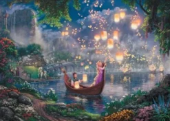 Schmidt Spiele Erwachsenenpuzzle>Thomas Kinkade: Rapunzel - Puzzle 1000 Teile