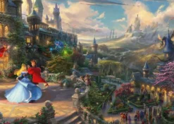 Schmidt Spiele Erwachsenenpuzzle>Thomas Kinkade: Sleeping Beauty - Puzzle 1000 Teil