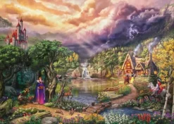 Schmidt Spiele Erwachsenenpuzzle>Thomas Kinkade: Snow White and the Queen - Puzzle