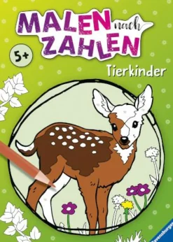 Ravensburger Malen Und Zeichnen>Tierkinder - H20 - Malen nach Zahlen