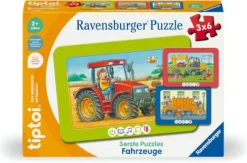 Ravensburger Interaktive Lernspiele>tiptoi® Puzzle: Fahrzeuge - 3x6 Teile