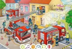 Ravensburger Interaktive Lernspiele>tiptoi® Puzzle: Rettungseinsatz - 2x12 Teile