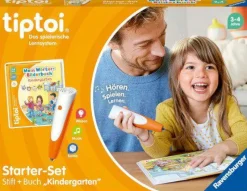 Ravensburger Interaktive Lernspiele>tiptoi® Starter-Set: Stift und Wörter-Bilderbuch K