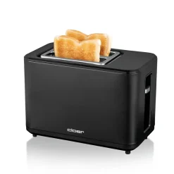 Cloer Elektro Toaster Und Sonstige Elektrokleingeräte>Toaster Schwarz Cloer 3930
