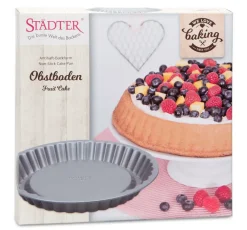 Staedter Gmbh Backformen>Tortenbodenform 22 cm