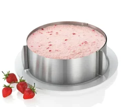 Küchenprofi Backformen>Tortenring Verstellbar, Rund