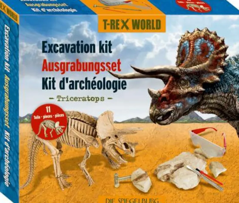 COPPENRATH SPG Basteln>T-Rex World - Großes Ausgrabungsset Triceratops
