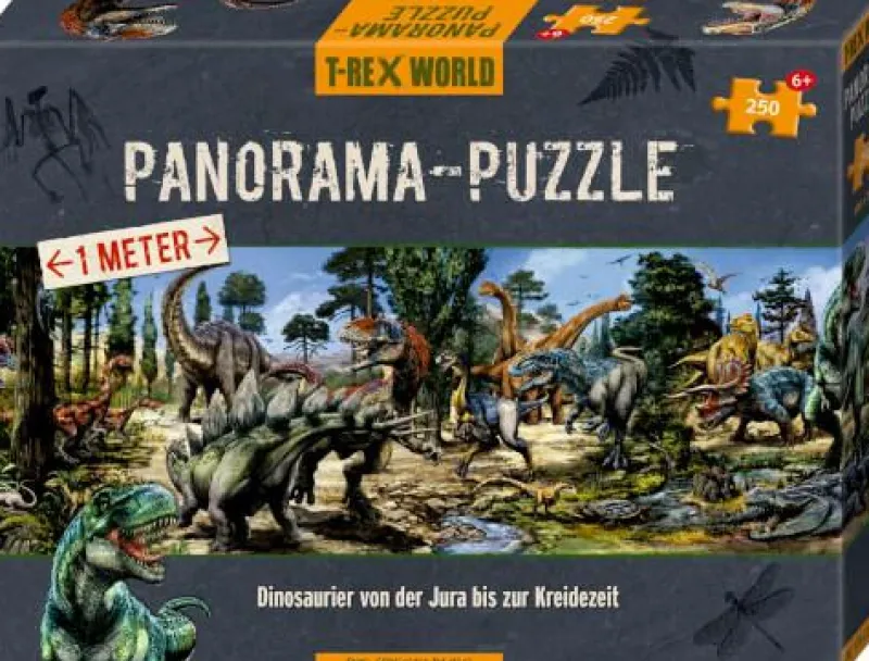 COPPENRATH SPG Kinderpuzzle>T-Rex World - Panorama-Puzzle 250 Teile
