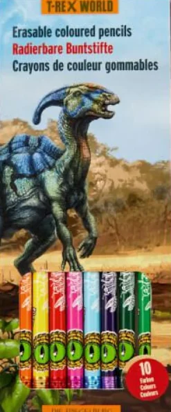 COPPENRATH SPG Malen Und Zeichnen>T-Rex World - Radierbare Buntstifte