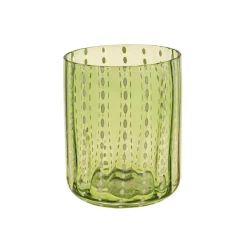 Werner Voß Wasser, Saft Und Longdrink>Trinkglas Dotty grün 8x10cm 400ml