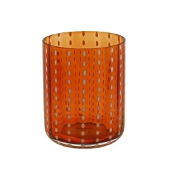 Werner Voß Wasser, Saft Und Longdrink>Trinkglas Dotty orange 8x10cm 400ml