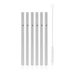 WMF GmbH Barzubehör>Trinkhalm-Set Baric Cromargan® 6-teilig mit Reinig