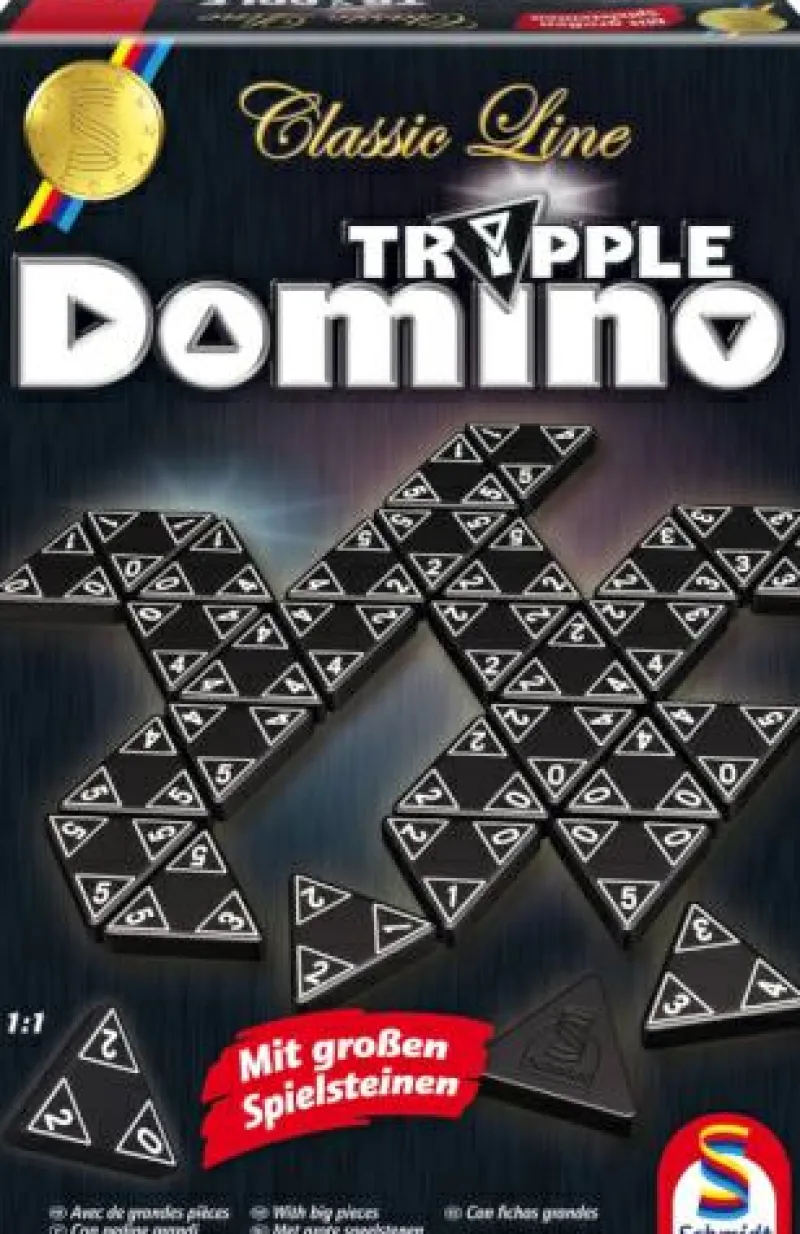 Schmidt Spiele Familien- Und Gesellschaftsspiele>Tripple Domino (Classic Line)