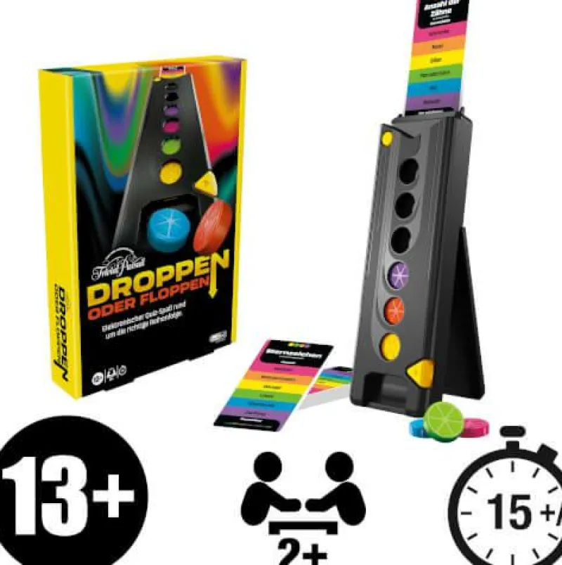 Hasbro Familien- Und Gesellschaftsspiele>Trivial Pursuit Droppen oder Floppen