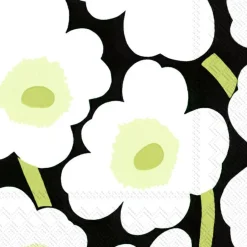 IHR Servietten|Servietten Und Serviettenringe>UNIKKO black Cocktail-Servietten C 552607