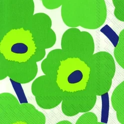IHR Servietten|Servietten Und Serviettenringe>Unikko Green Lunch-Servietten L 552620