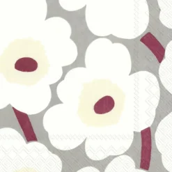 IHR Servietten|Servietten Und Serviettenringe>UNIKKO Grey Cream Green Collection Lunch-Serviette