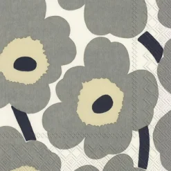 IHR Servietten|Servietten Und Serviettenringe>UNIKKO Grey White Green Collection Lunch-Serviette