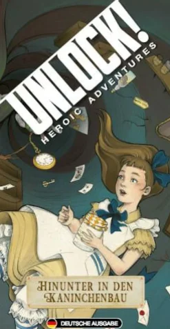 Space Cowboys Familien- Und Gesellschaftsspiele>Unlock! - Hinunter in den Kaninchenbau (Einzelszen