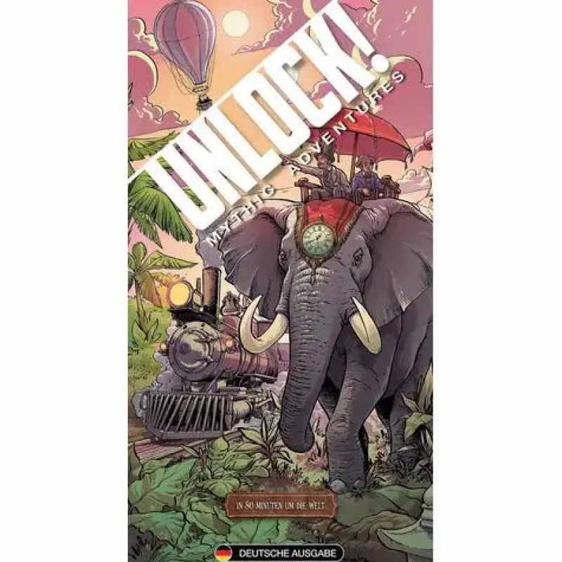 Space Cowboys Familien- Und Gesellschaftsspiele>Unlock! - In 80 Minuten im die Welt