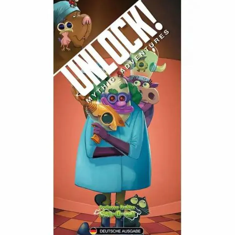 Space Cowboys Familien- Und Gesellschaftsspiele>Unlock! - Professor Nosides TIER-O-MAT