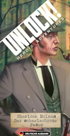 Space Cowboys Familien- Und Gesellschaftsspiele>Unlock! - Sherlock Holmes: Der scharlachrote Faden