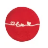 Frida Feeling GmbH Tischdecken, Untersetzer Und Co>Untersetzer Filz "Love", Rot