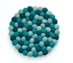 Cilio Zubehör Und Ersatzteile>Untersetzer Lana Azzurro rund