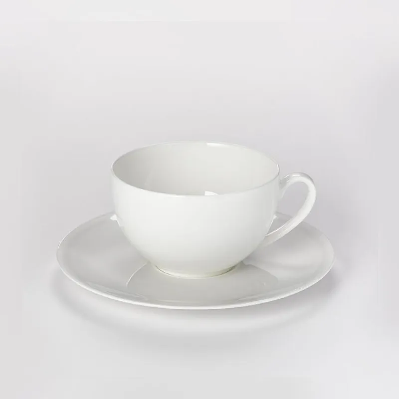 Dibbern Farbe>Untertasse 0,20 l / 0,25 l Pastell Hellgrau Fine B