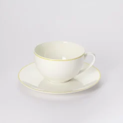 Dibbern Farbe>Untertasse 0,20 l / 0,25 l Simplicity Gelb Fine Bo