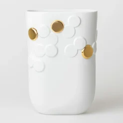 Räder Vasen>Vase „Goldene Punkte", 22x14x32cm