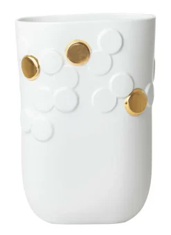 Räder Vasen>Vase „Goldene Punkte", 22x14x32cm