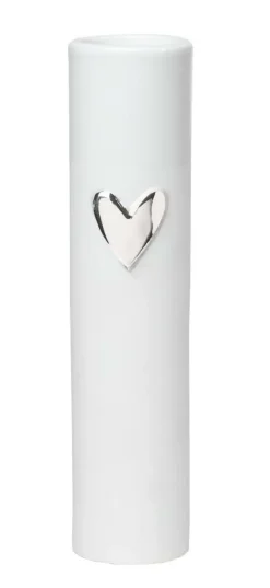 Räder Vasen>Vase „Herz", silber