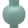 Pip Studio Vasen>Vase Metall groß, hellgrün, 31,5x42cm