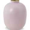 Pip Studio Farbe>Vase, Metall, lila matt, 32cm